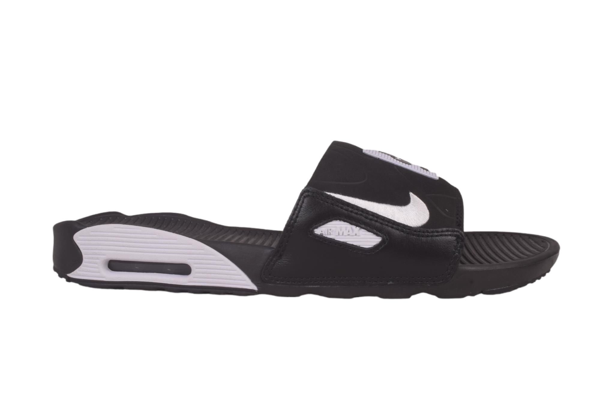 Nike BLK WHT SLIDES SLIPPERS PARMAR BOOT HOUSE Buy Footwear