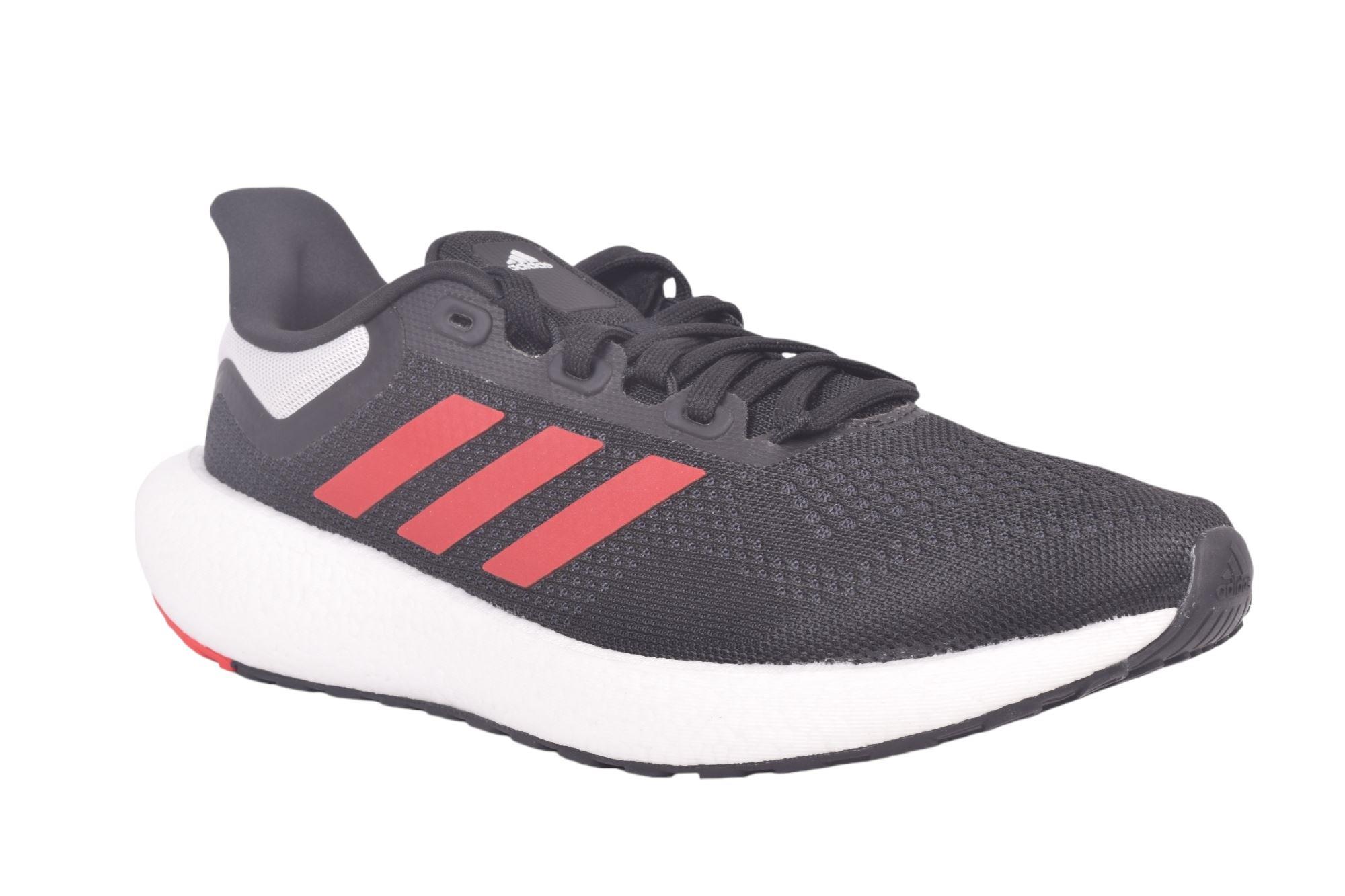 Adidas Mens CloudFoam Pure EF1188 Red Running Shoes Lace Up Low Top Size 10  | eBay