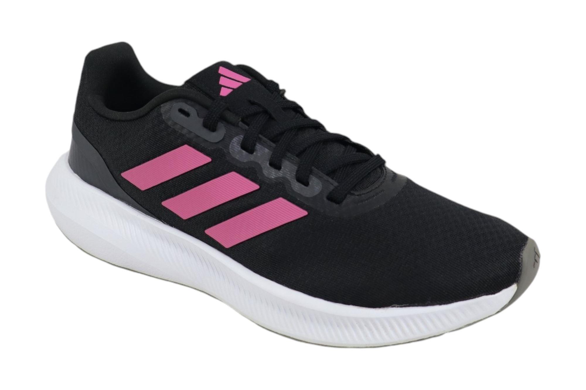 Adidas womens shoes black pink best sale