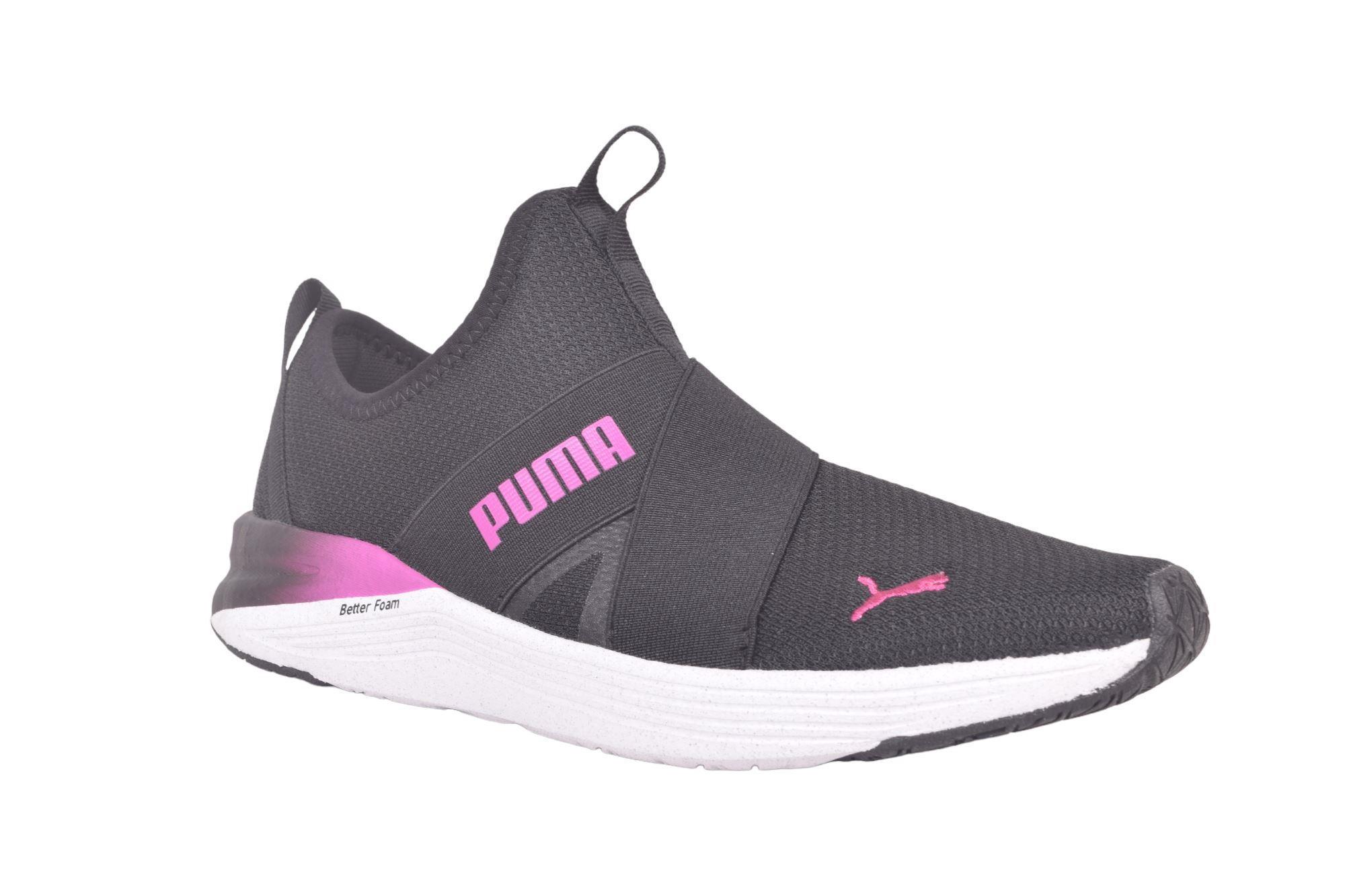 Puma slip ons purple women on sale