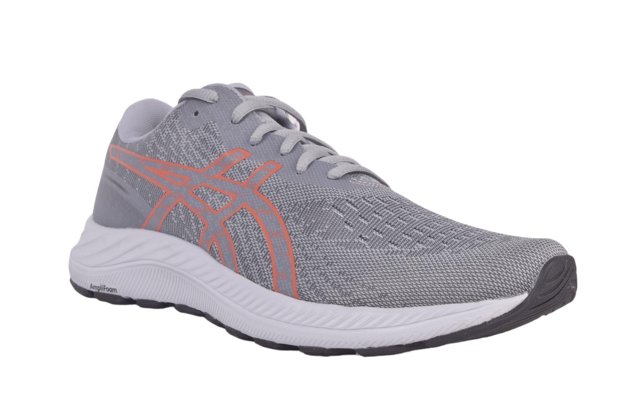 Asics grey clearance orange