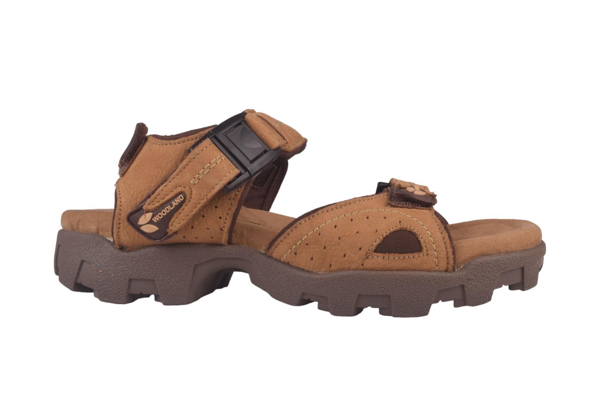 Woodland Men Nubuck Leather Comfort Sandals - Price History-sgquangbinhtourist.com.vn