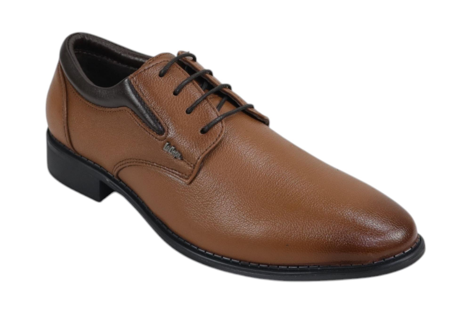 Lee Cooper TAN DERBY SHOES PARMAR BOOT HOUSE Buy Footwear and Accessories For Men Women Kids