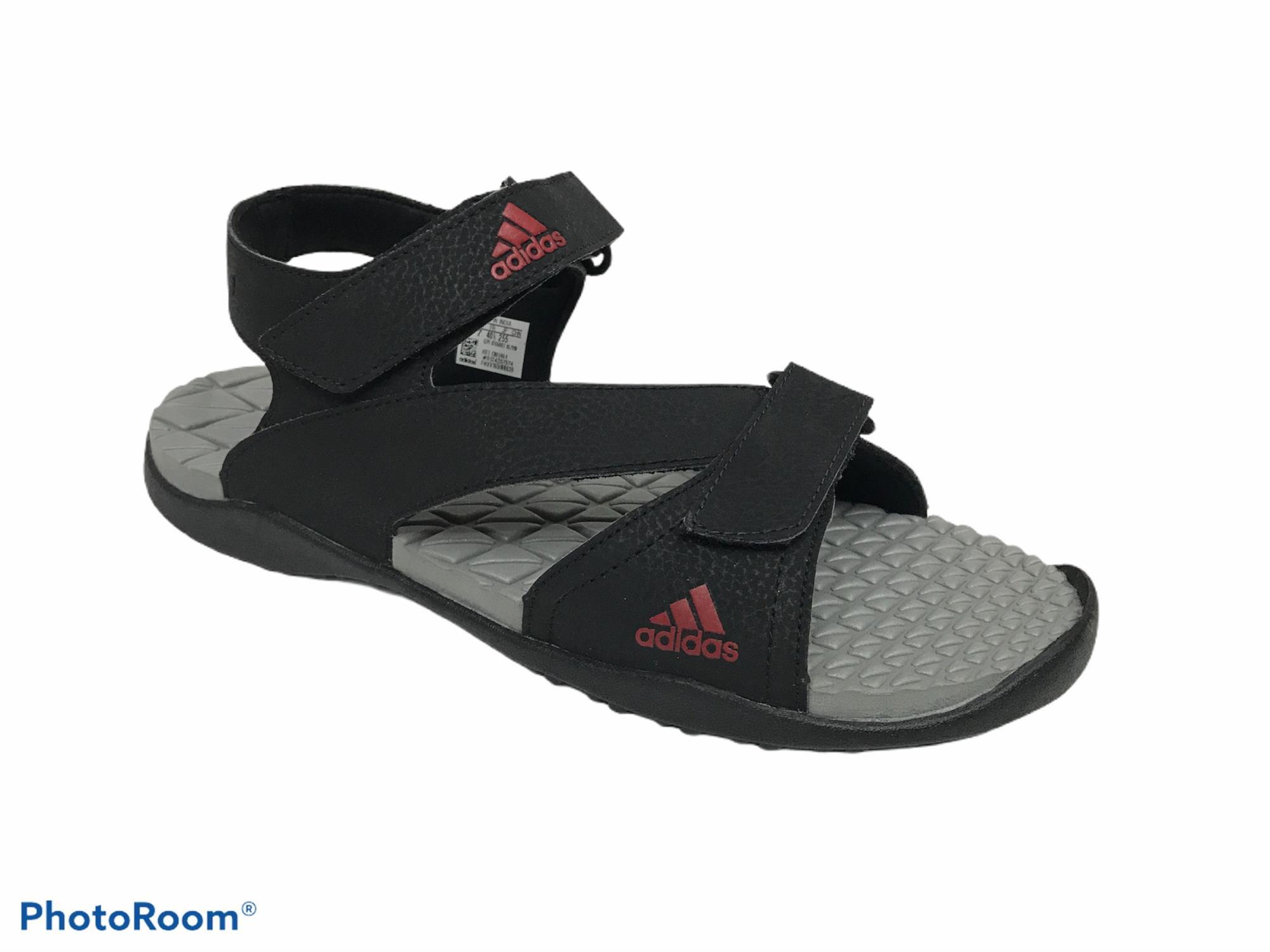 Adidas BLK/GREY SANDAL :: Online 