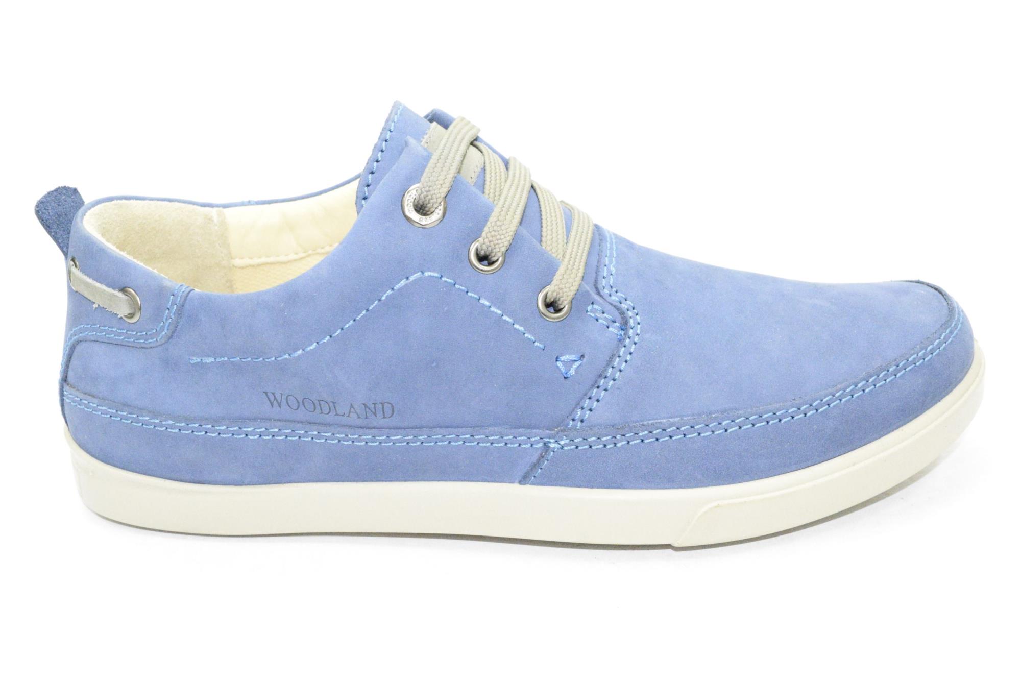 woodland shoes blue colour