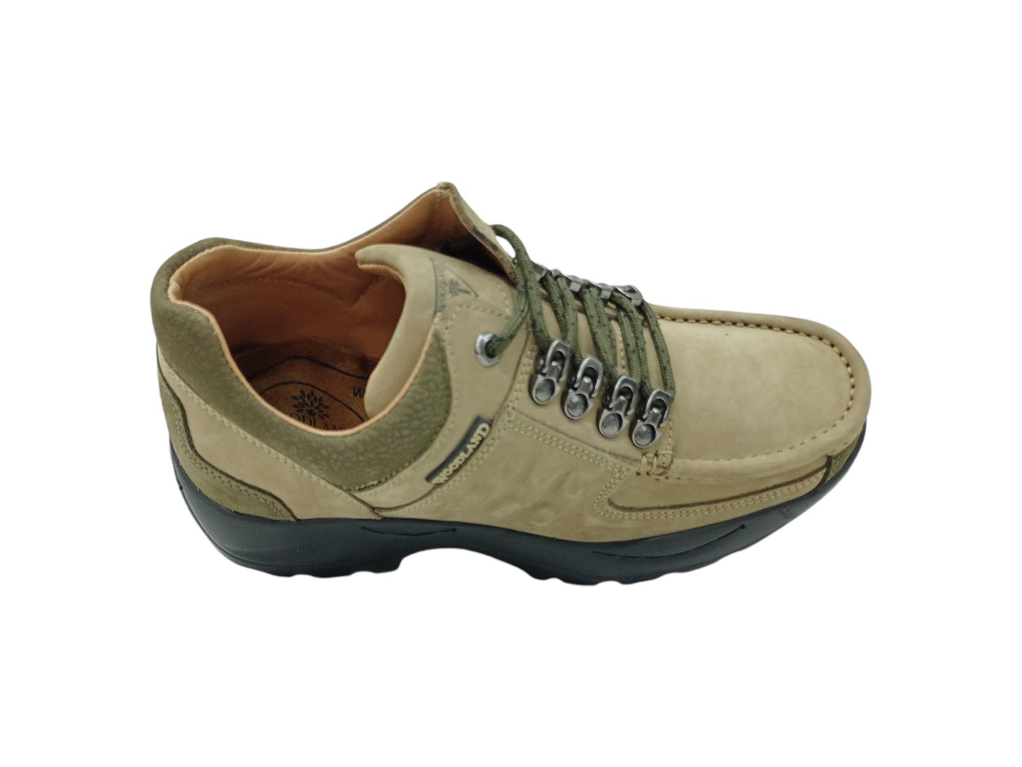 woodland shoes khaki colour