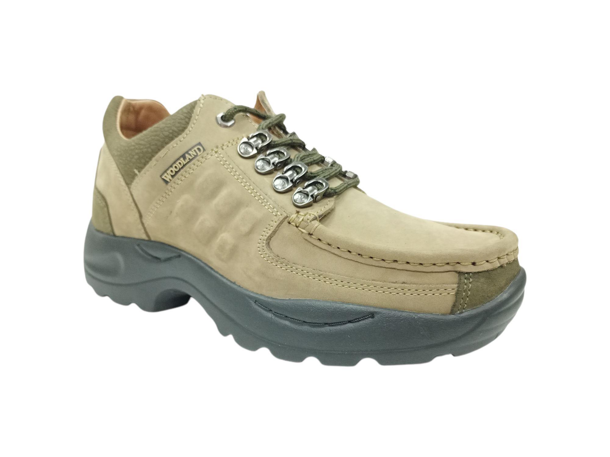 Woodland KHAKI CASUAL SHOES :: Online 