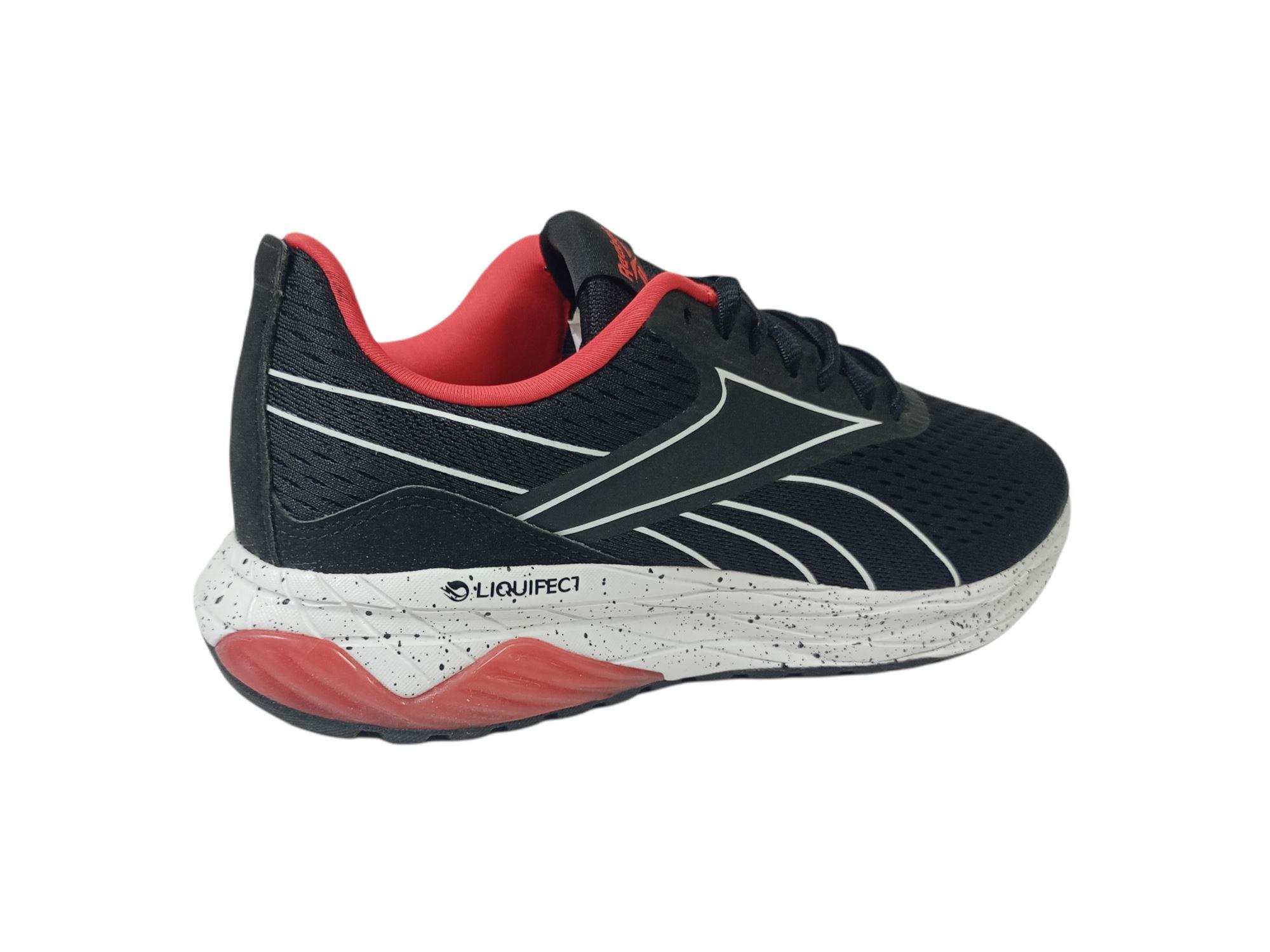 Reebok BLK/WHT/RED SPORTS SHOES 