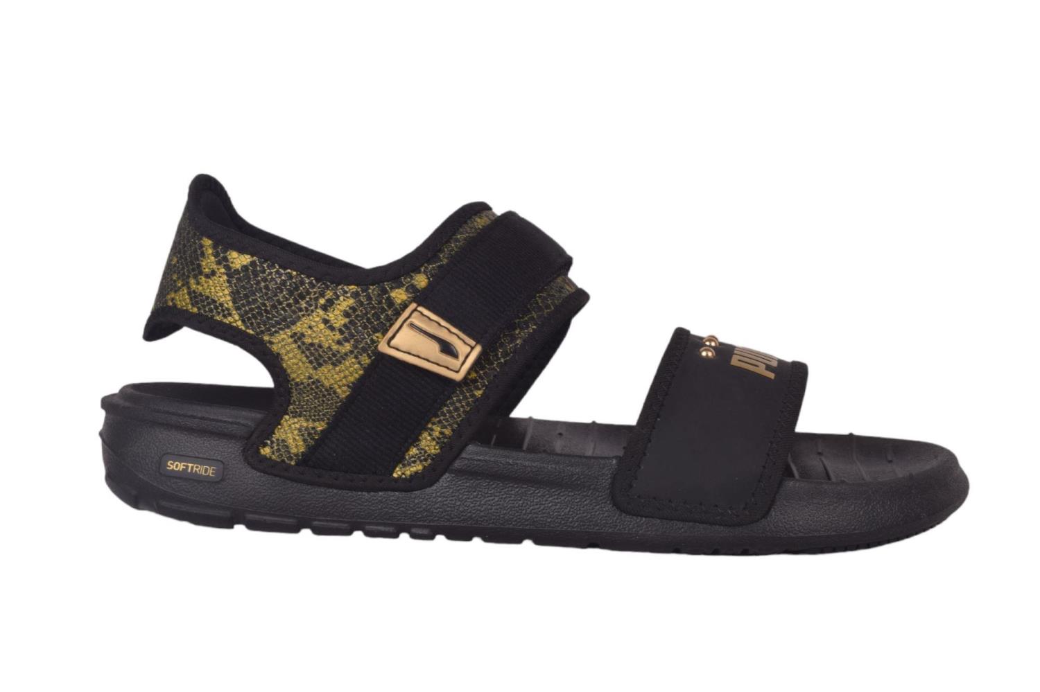 Puma womens gold and sandals best sale