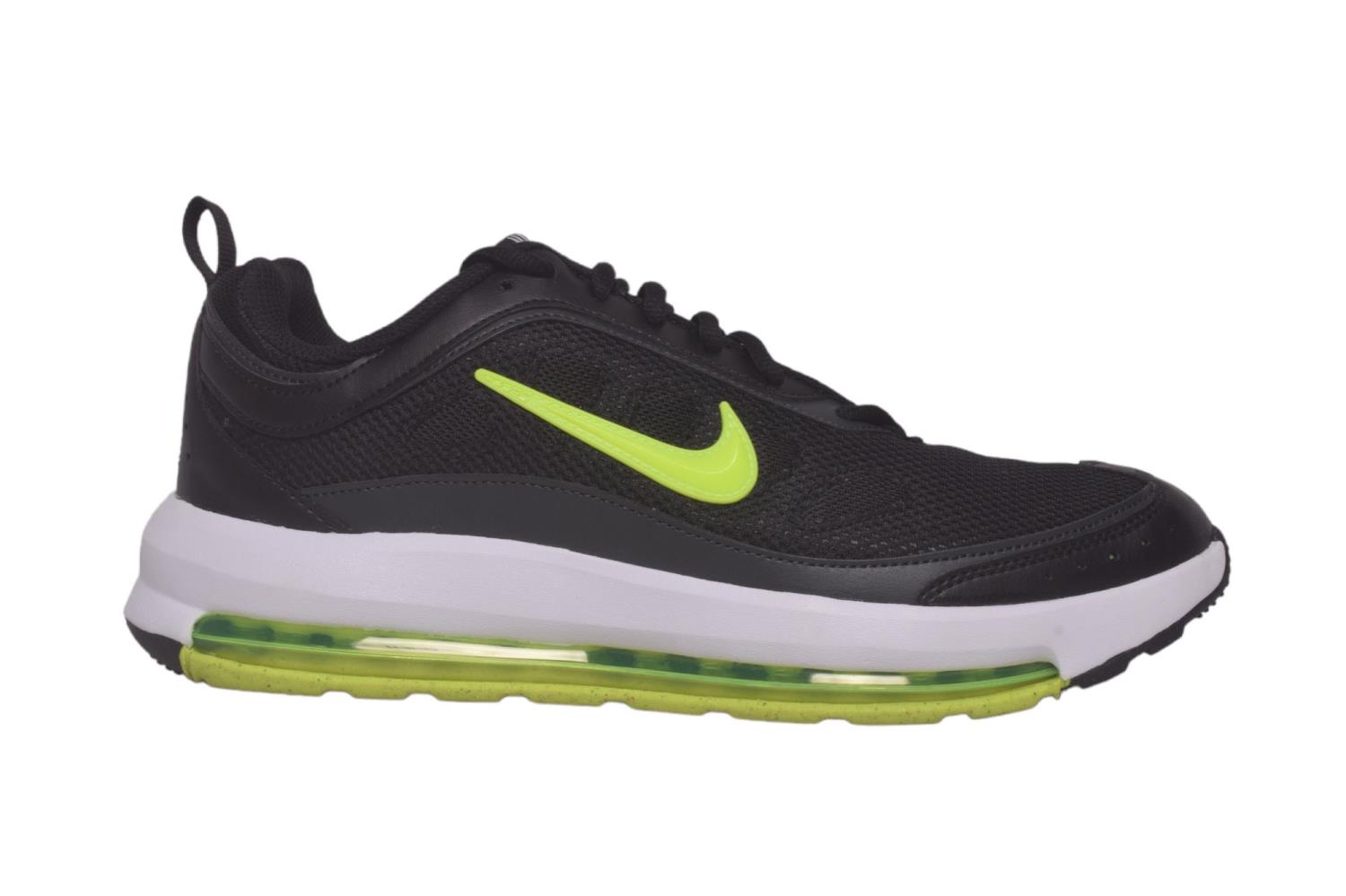 Nike black and store lime green