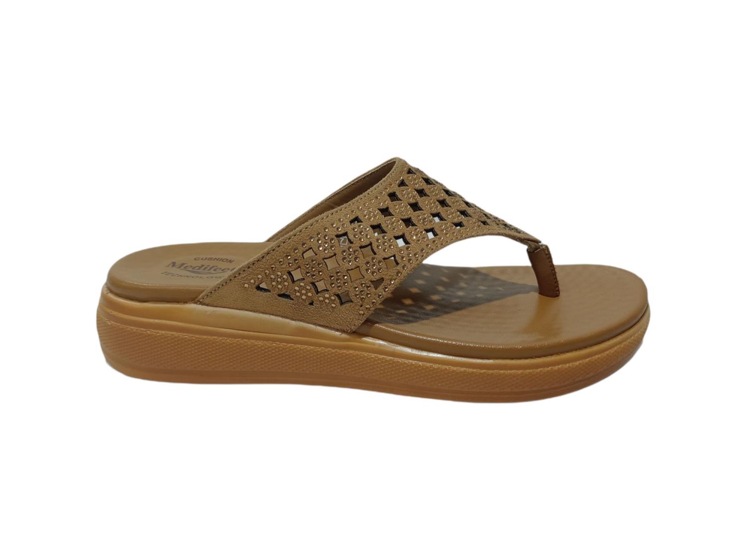 Medifeet BEIGE W.CHAPPAL :: Online Shopping @ PARMAR BOOT HOUSE | Buy  Footwear For Men, Women u0026 Kids