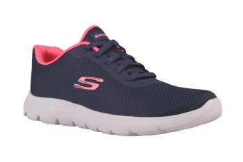 Skechers Go Flex Slip On Sports Shoe Women's Black/Pink Shoes