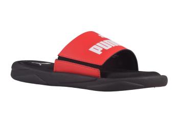 Red fur deals slides puma