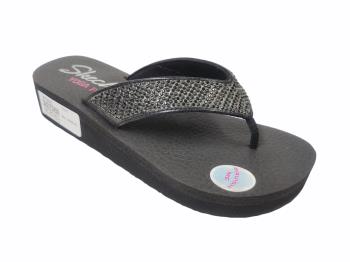 Skechers GREY/BLUE W.SLIPPER :: Online 