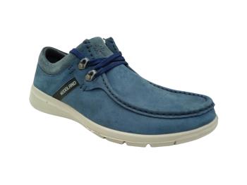 Woodland ROYAL BLUE CASUAL SHOES 